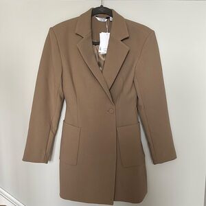 & Other Stories tan long jacket. New with tags